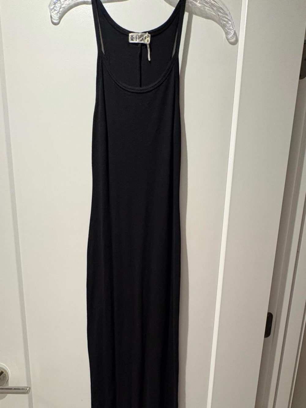 Classic Black Sleeveless Maxi Dress